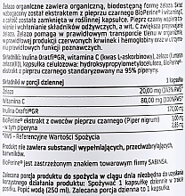 Suplement diety Żelazo organiczne, 20 mg - Pharmovit Clean Label  — Zdjęcie N2