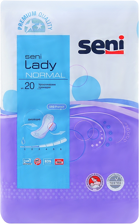 Wkładki higieniczne Seni Lady 3 Normal Air - Seni — Zdjęcie N1
