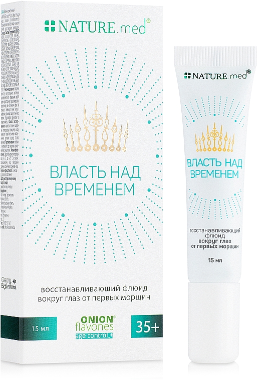 Regenerujący fluid do skóry wokół oczu od pierwszych zmarszczek - Nature.med Revitalizing Fluid Around The Eye From The First Wrinkles — Zdjęcie N2