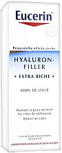 Bogaty krem do twarzy na dzień wypełniający zmarszczki - Eucerin Hyaluron-Filler Extra Riche Day Cream — Zdjęcie N2