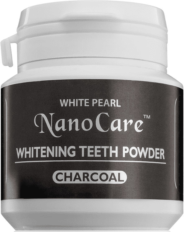 Wybielający proszek do zębów - VitalCare White Pearl NanoCare Charcoal Teeth Powder — Zdjęcie N2