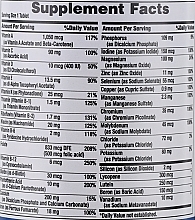 Kompleks multiwitaminowy - Puritan's Pride ABC Plus Multivitamin — Zdjęcie N3