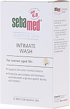 Mydło w płynie do higieny intymnej - Sebamed Feminine Intimate Wash pH 6.8 — Zdjęcie N2