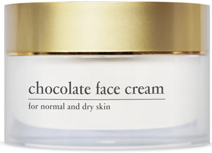 Energetyzujący krem ​​czekoladowy do twarzy z ekstraktem z kakao - Yellow Rose Chocolate Face Cream — Zdjęcie N1