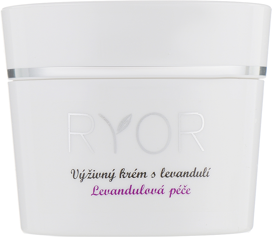 Odżywczy krem lawendowy do twarzy - Ryor Lavender Nourishing Face Cream  — Zdjęcie N1