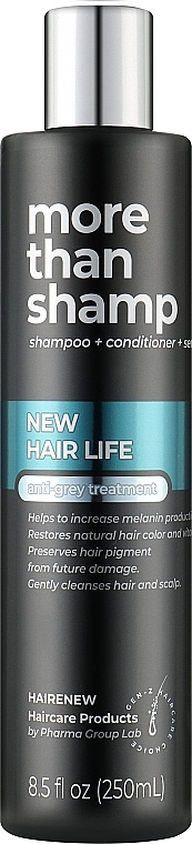 Szampon chroniący kolor włosów - Hairenew New Hair Life Anti-Grey Shampoo