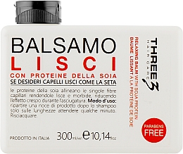 Kup Wygładzający balsam z białkiem sojowym - Faipa Roma Three Hair Care Lisci Balm
