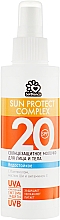 Kup Wodoodporne mleczko do twarzy i ciała z filtrem przeciwsłonecznym SPF 20 - Solbianca Sun Protect Complex