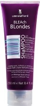Szampon koloryzujący do włosów rozjaśnianych - Lee Stafford Bleach Blonde Toning Shampoo — Zdjęcie N2