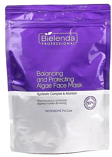 Równoważąca maska algowa - Bielenda Professional Balancing & Protecting Algae Face Mask (uzupełnienie) — Zdjęcie N1