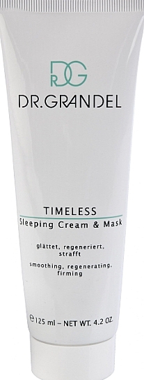 Kremowa maseczka do twarzy na noc - Dr. Grandel Timeless Sleeping Cream & Mask  — Zdjęcie N2