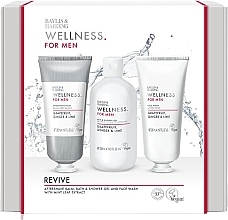 Kup Zestaw - Baylis & Harding Wellness For Men Everyday Revival Gift Set (ash/balm/200ml + sh/gel/300ml + f/wash/200ml)