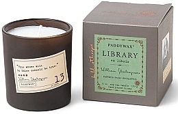 Kup Świeca zapachowa w szkle - Paddywax Library William Shakespeare Candle