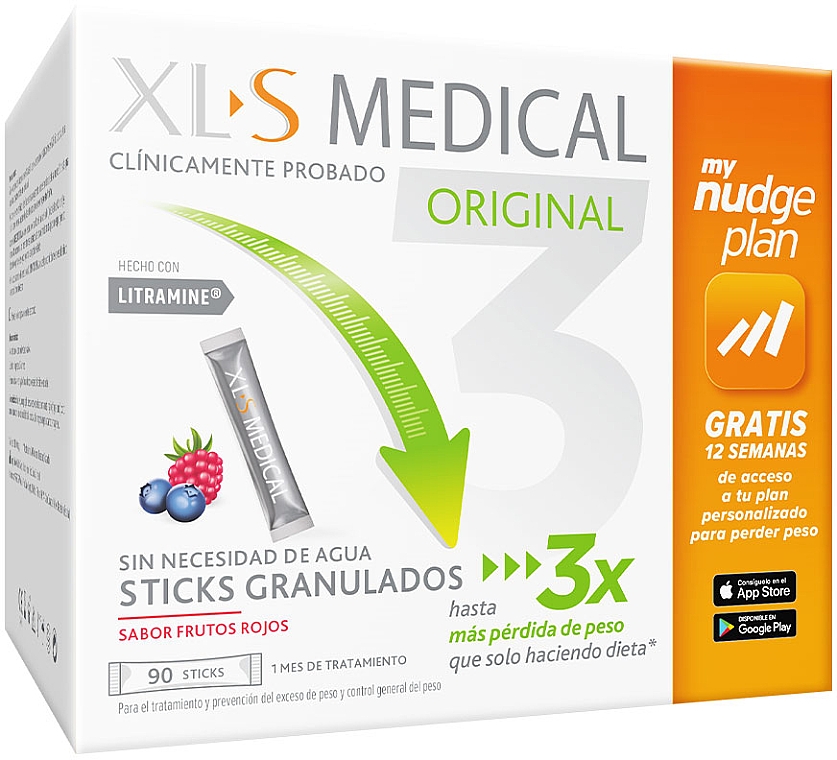 Suplement diety na odchudzanie w saszetkach - XLS Medical Fat Binder — Zdjęcie N1