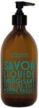 Mydło w płynie - Compagnie De Provence Menthe Basilic Liquide Uplifting Soap — Zdjęcie N1