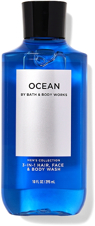 Żel pod prysznic do ciała, twarzy i włosów 3 w 1 dla mężczyzn - Bath & Body Works Men`s Collection Ocean 3 In 1 Hair, Face & Body Wash — Zdjęcie N1