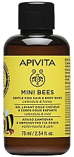 Żel do mycia ciała i włosów z nagietkiem i miodem - Apivita Mini Bees Gentle Kids Hair & Body Wash — Zdjęcie N1