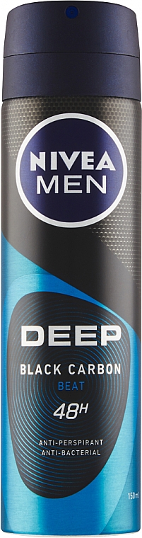 Dezodorant - NIVEA MEN Deep Black Carbon — Zdjęcie N1