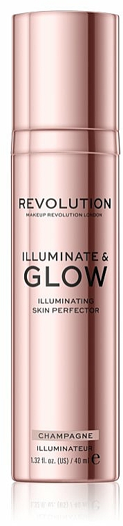 Płynny rozświetlacz - Makeup Revolution Illuminate & Glow Liquid Highlighter — Zdjęcie N1