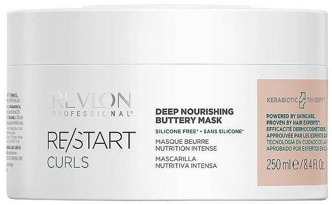 Odżywcza maska do włosów kręconych - Revlon Professional ReStart Curls Deep Nourishing Buttery Mask — Zdjęcie N1