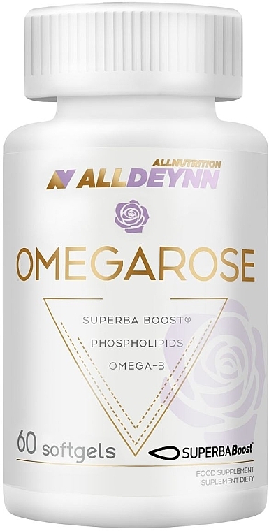 Suplement diety - AllNutrition AllDeynn OmegaRose — Zdjęcie N1