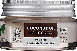 Kup Intensywnie odżywczy krem do twarzy i ciała na noc Organiczny olej kokosowy - Dr Organic Virgin Coconut Oil Night Cream