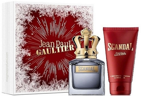 Jean Paul Gaultier Scandal Pour Homme - Zestaw (edt 50 ml + sh/gel 75 ml) — Zdjęcie N1