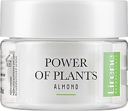 Odżywczy krem do twarzy - Lirene Power Of Plants Migdal Nourishing Cream — Zdjęcie N1