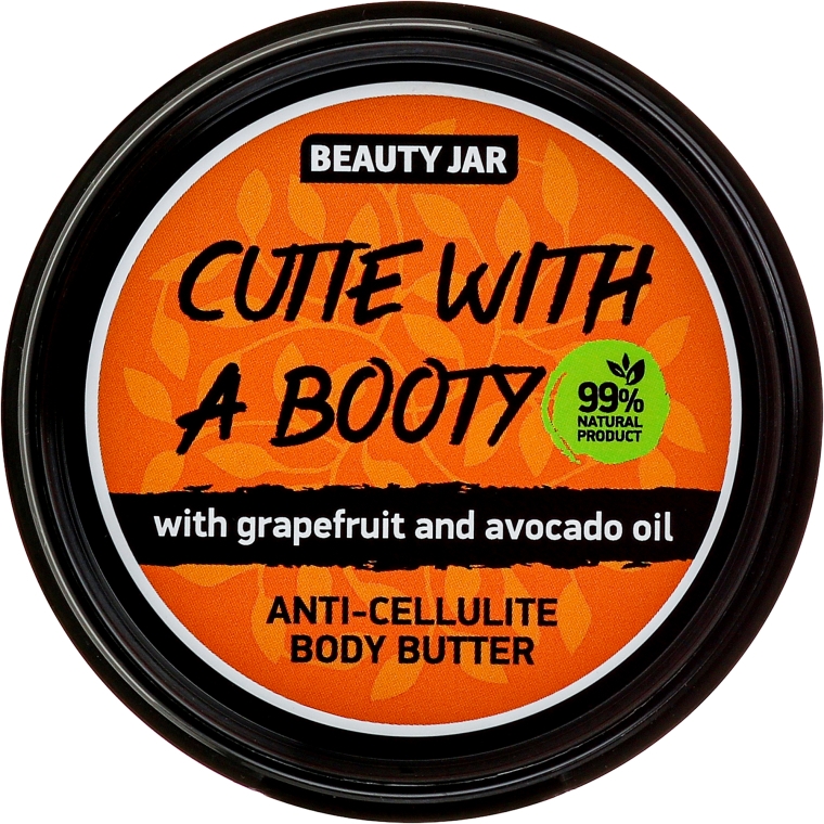 Antycellulitowe masło do ciała z grejpfrutem i olejem z awokado - Beauty Jar Anti-Cellulite Body Butter — Zdjęcie N2