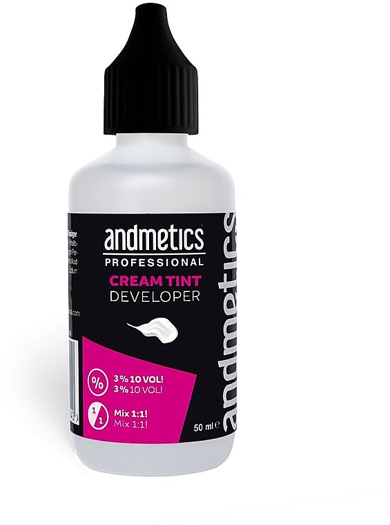 Utleniacz do włosów - Andmetics Cream Tint Developer — Zdjęcie N1