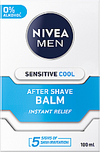 Chłodzący balsam do golenia - NIVEA MEN After Shave Balsam Cool Sensitive — Zdjęcie N1