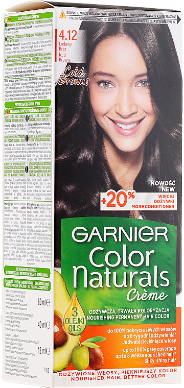 PRZECENA! Krem koloryzujący z 3 olejkami - Garnier Color Naturals Crème * — Zdjęcie N3