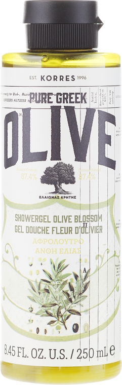 Kremowy żel pod prysznic Kwiat oliwny - Korres Pure Greek Olive Blossom Shower Gel — Zdjęcie N1