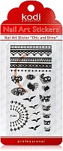 Naklejki do paznokci - Kodi Professional Nail Art Stickers FL042 — Zdjęcie N1