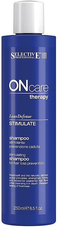 Szampon stymulujący wzrost włosów i zapobiegający ich wypadaniu - Selective Professional On Care Stimulate Shampoo — Zdjęcie N2