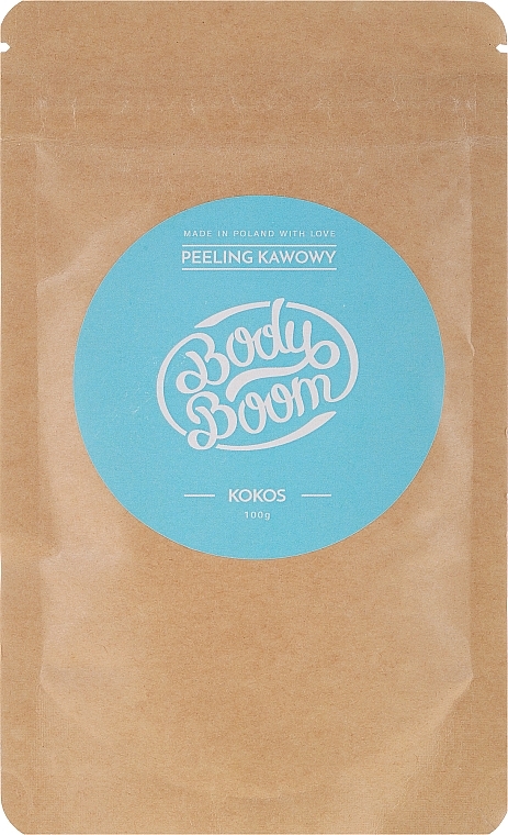 PRZECENA! Peeling kawowy Kokos - BodyBoom Coffee Scrub Coconut * — Zdjęcie N1