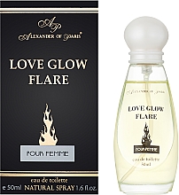 Aroma Parfume Alexander of Paris Love Glow Flare - Woda toaletowa — Zdjęcie N2