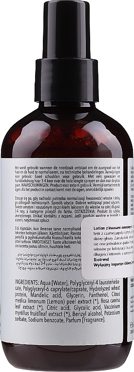 Balsam do włosów z kwasami owocowymi - BioBotanic Fruit Acid Lotion — Zdjęcie N2