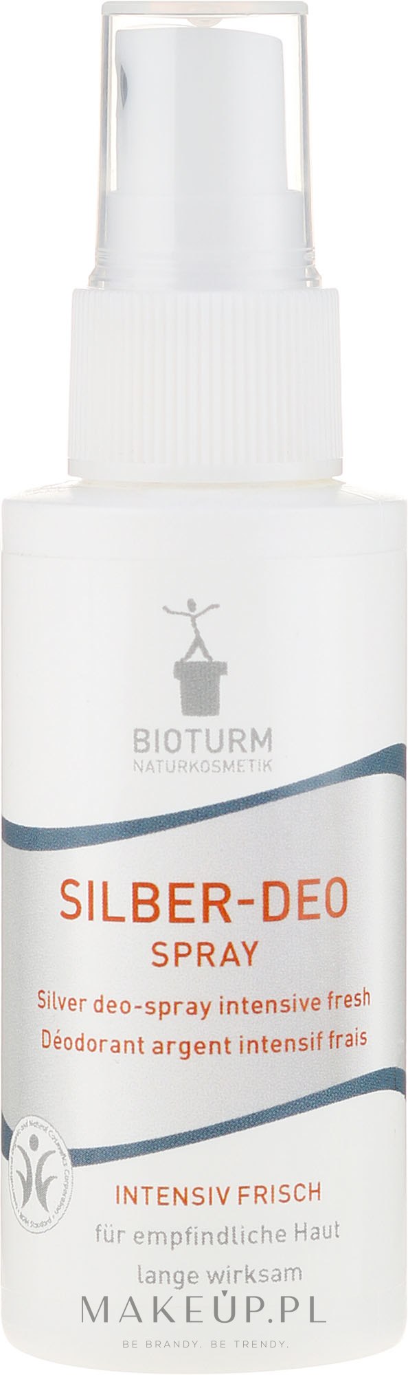 Dezodorant w sprayu Świeżość - Bioturm Silber-Deo Intensiv Fresh Spray No.86 — Zdjęcie 50 ml