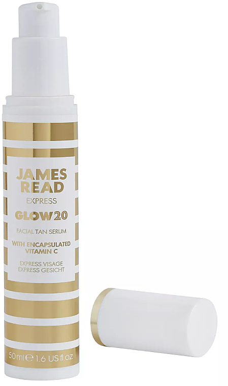 Samoopalające serum do twarzy - James Read Express Glow 20 Facial Tan Serum — Zdjęcie N1