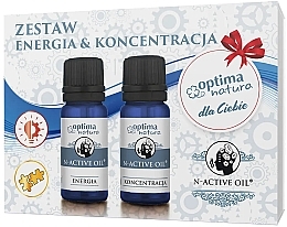 Kup Zestaw Energia + Koncentracja - Optima Natura N-Active Oil Energy & Concentration (oil/2x10ml)