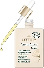 Odżywcze serum rewitalizujące - Nuxe Nuxuriance GOLD The Oil-serum Revitalising — Zdjęcie N2