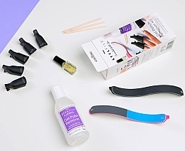 Zestaw do usuwania lakieru hybrydowego - Stylideas Stylfile Gel Polish Remover Kit — Zdjęcie N2