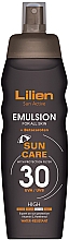 Kup Emulsja przeciwsłoneczna do ciała - Lilien Sun Active Emulsion SPF 30