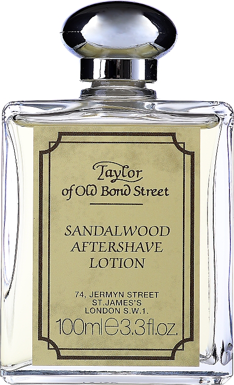 Taylor Of Old Bond Street Sandalwood Aftershave Lotion Alcohol-Based - Lotion po goleniu — Zdjęcie N1