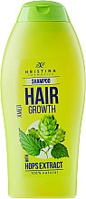 Kup Naturalny szampon wspomagający wzrost włosów Chmiel - Hristina Cosmetics Hair Growth With Hops Extract Shampoo