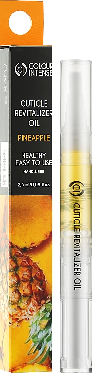 Regenerujący olejek do skórek Ananas - Colour Intense Cuticle Revitalizer Oil Pineapple — Zdjęcie N2