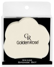 Kup Zestaw gąbek do makijażu - Golden Rose Wedge Sponge Set