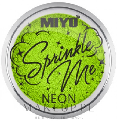 Neonowy pigment do powiek - Miyo Sprinkle Me Neon — Zdjęcie Atomic Grass