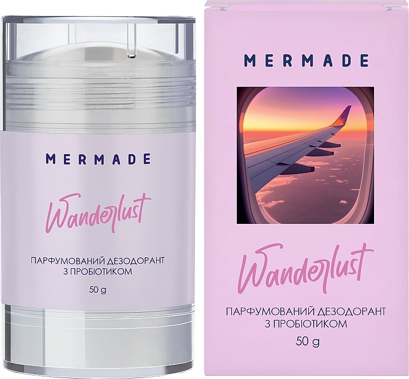 Mermade Wanderlust - Perfumowany dezodorant z probiotykiem — Zdjęcie N1